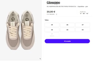 Zapatillas para Mujer Gioseppo Pensacola por 20€