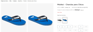 Chanclas Quiksilver y Roxy desde solo 4,19€ preciazos