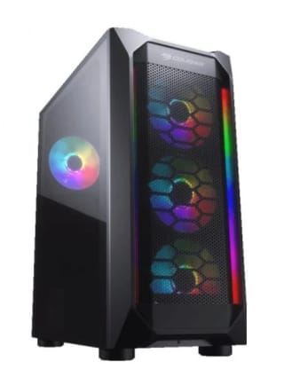 Caja Cougar MX410 Mesh-G RGB Cristal Templado USB 3.1 por 64.99€