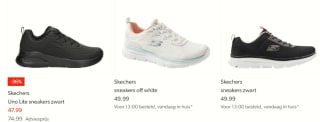 Diverse Skechers vanaf €47,99 bij Wehkamp