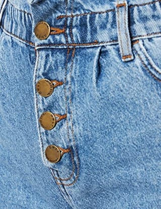 ONLY Onlcuba life paperbag jeans short voor €10,94