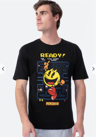 Pijama corta PACMAN 2 piezas Hombre a tan solo 9,99€