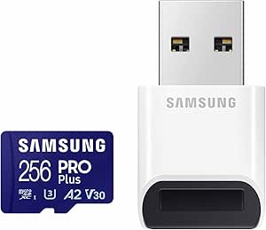 MicroSD Samsung PRO Plus 256GB + Lector por $392 en Amazon