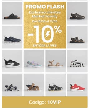 10% descuento exclusivo para miembros del club -merkal