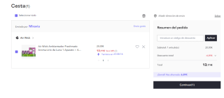 Air Wick Freshmatic - Aparato y Recambios de ambientador spray automático, esencia para casa con aroma a Lirio de Luna y Satén de Seda, 1 aparato y 4 recambios por 13.11€