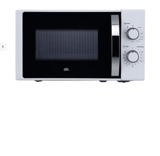 Microondas con grill - OK OMWG 2024-3 W, 700W, Potencia máx Grill 1050W, 5 Niveles de Potencia, 20 l por 49.5€