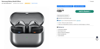 Samsung Galaxy Buds3 – Silver – £89