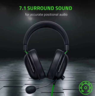 Razer-auriculares BlackShark V2 X con cable, por 18€