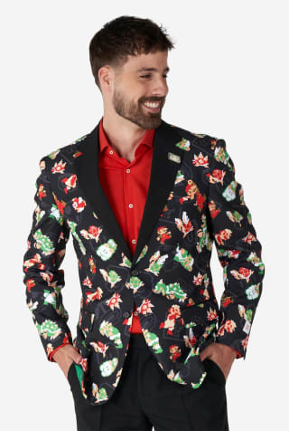 Super Mario Bros Blazer voor heren voor €48,97 bij Opposuits