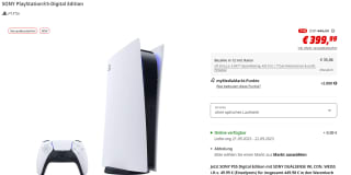 PlayStation 5 - Digital Edition voor €399 bij de Mediamarkt in Duitsland