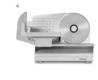 HKoenig MSX190 Cortafiambres Eléctrico Profesional Grosor de Corte 0-13mm Cuchilla Italiana 190mm por solo 89,89€