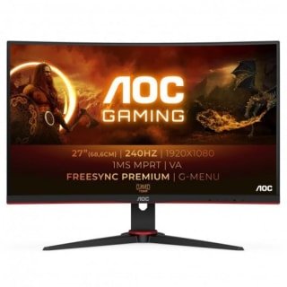 Monitor Gaming curvo AOC C27G2ZE/BK 27 pulgadas LED FullHD 240Hz por 199,99 €