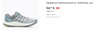 Zapatillas de Trail Running de Mujer Merrell Antora 3 por 54.99€