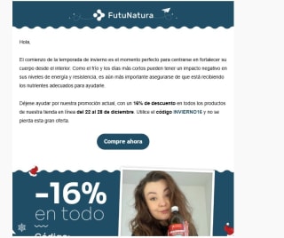 16% de descuento en todos los productos su tienda en línea