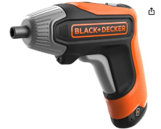 BLACK+DECKER BCF611CK-QW - Atornillador a batería 3.6V(1.5Ah) litio, 5.5Nm, de carga rápida por 25.99€