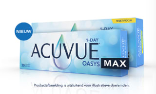 Probeer nu Acuvue 1-day lenzen dmv cashback