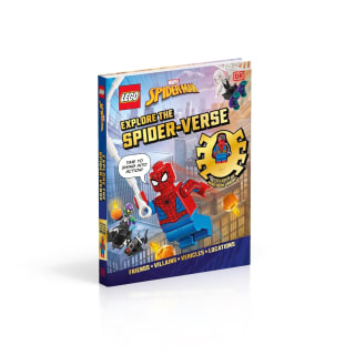 LEGO Marvel Spider-Man Explore the Spider-Verse boek met Cyborg Spiderman minifiguur voor €11,99 bij Amazon