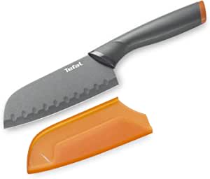 Cuchillo Tefal K1220115 santoku Naranja a solo 13,55€