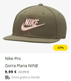 NIKE - Gorras por menos de 10€