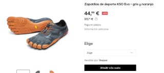 Zapatillas Deportivos Vibram KSO EVO por 44,99€