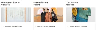 1+1 gratis op tickets bij diverse musea tijdens NN Kunstfestival 9 t/m 13 oktober