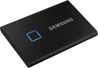 2TB Samsung Portable SSD T7 touch MU-PC2T0K - Black voor €151,46 bij Amazon
