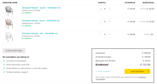 2+2 gratis op tuinstoel Hawaii bij Xenos