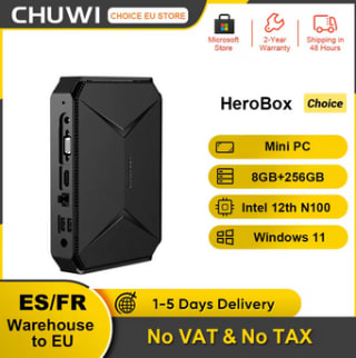 Mini PC CHUWI Herobox Intel por 83,47€