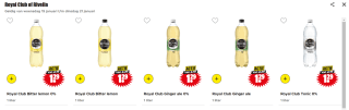 Alle Royal Club of Rivella voor €1,29 bij Dirk