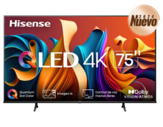 TV Hisense QLED 75" 4K + Barra de Sonido por $13,499 en Liverpool