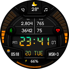 13 gratis Watchfaces Watch face voor Android