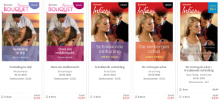 40% korting op Harlequin e-books