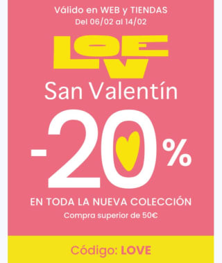 20% descuento en web y tienda Merkal calzado