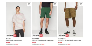 15% extra korting op de sale tot 60% bij Zalando