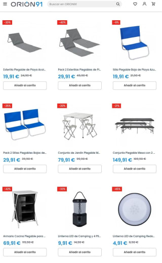 -15% de Descuento en Camping.