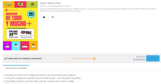 Tu Abonoteatro desde Travel Club con un 30% descuento