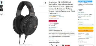 Sennheiser HD 660S2 Wired Audiophile for only £359.99