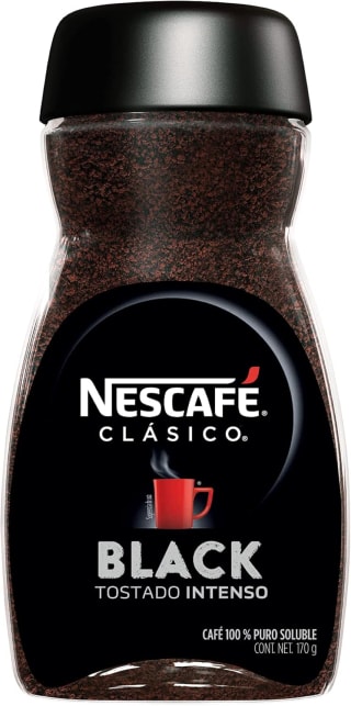 Nescafé Clásico Black Café Frasco 170g por $74 en Amazon