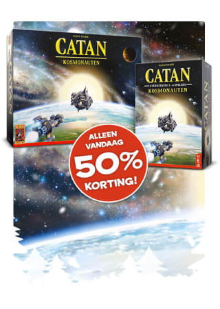 999 Games Kosmonauten van Catan en de uitbreiding voor 5/6 spelers voor 64,99 bij 999Games