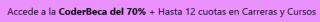 Descuento hasta 70% en plan Coderbeca de Coderhouse