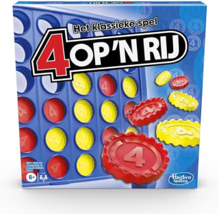 Hasbro 4 op 'n rij voor €10,79 via Amazon