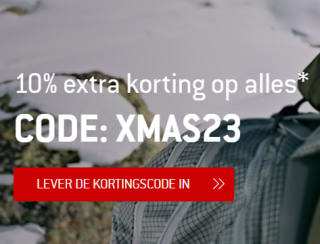 10% korting met de kerst kortingscode bij Bergfreunde