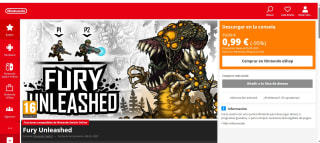 Juego para nintendo Fury Unleashed por tan sólo 0,99€