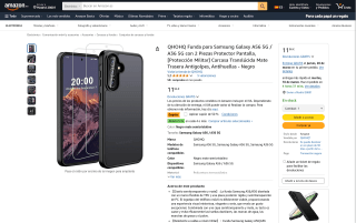 Funda Samsung Galaxy A56 / A36 por 5,98€