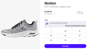 Zapatillas para Hombre Skechers ARCH FIT-PARADYME por 51€