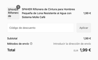 Selección riñoneras desde 1,99€ en Outlet-PC