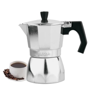 Life Style Cafetera Espresso La Italiana 6 Tazas por 6,70€.