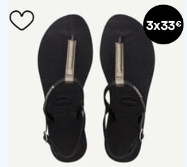 3 paar Havaianas slippers voor €33,-