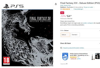 Final Fantasy XVI Deluxe Edition voor €64,99 bij Amazon