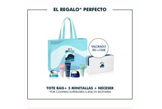 Regalos en Biotherm por compra de +80€ (bolsa, neceser y 5 minitallas)